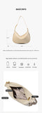 100% genuine leather women's bag designer creates luxury shoulder bag, fashionable new crossbody bag, commuting handbag