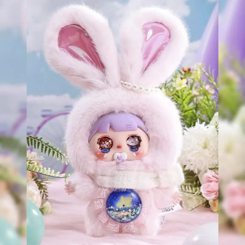 Spot New Baby Three Mocici Candy Heart Rabbit Magic Secret Realm Series Blind Box Plush Doll Cute Trendy Play Birthday Gift
