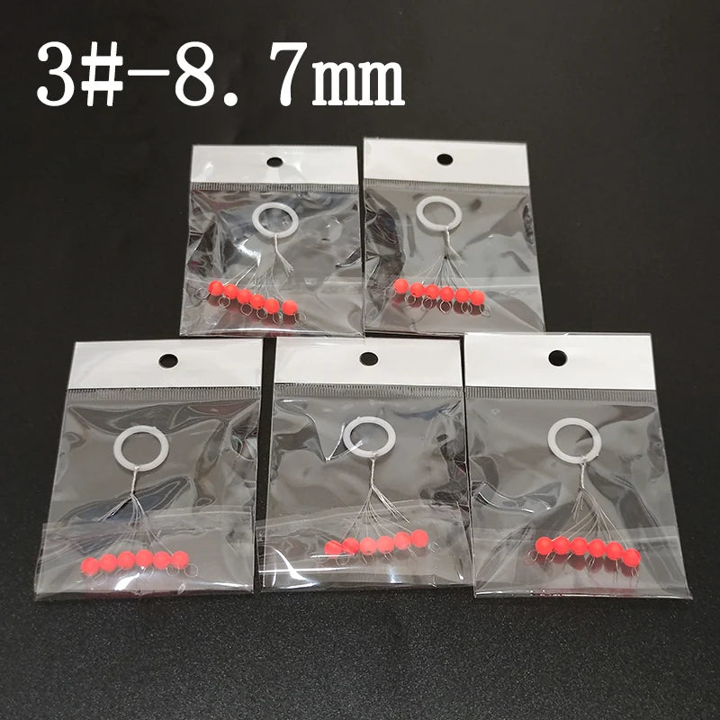 30pcs/lot Ball Seven-star Float Round Bobber Carp Fishing Float Accesories Pesca Fishing Buoys 00# 0# 1# 2# 3# 4# 5# A520