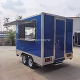 Smart Food Truck Fully Equipped Catering Dining Car Hot Dog Burger Food Cart Ice Cream Coffee Tacos Mobile Food Trailer for US