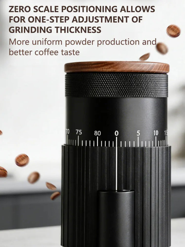 Coffee Grinder Electric Coffee Grinder Portable Coffee Bean Grinder USB Rechargeable Burr Mill  Home Kitchen Christmas Gift