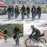 ROCKBROS Winter Bicycle Jackets Keep Warmer Windproof Thermal Fleece Bike Jersey Coat Sports MTB Road Riding Cycling Jacket Tops