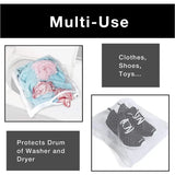 1PC Sneaker Dryer Bag, Dryer Door Shoe Net with Elastic Straps, Sneaker Laundry Bag for Shoes,40X40cm