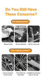 All-in-One Car Jump Starter and Air Compressor, 1200A 150PSI 12V Auto Tire Inflator with Power Bank, Emergency Kit