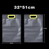 10pcs 5kg/10kg Rice Grain Packaging Bag Plastic with Handle Food Vacuum Bag Insect Proof Moisture-proof Food Storage Sealed Bag
