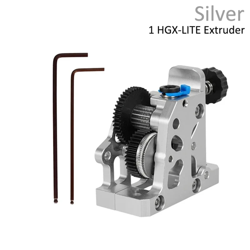 Dual Gear Extruder HGX-LITE-Extruder Hard Steel Reduction Gear With High Speed Motor for CR10 CR 10S Ender 3 V2 3D Printer Parts