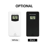 Temperature Humidity Wireless Sensor Hygrometer Electronic Digital Thermometer In/Outdoor Used with Weather Station For Home Use