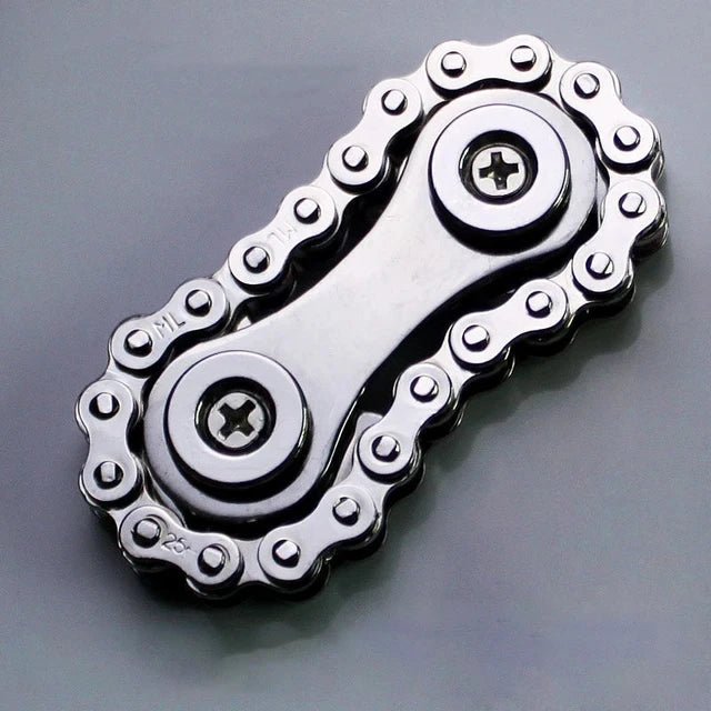 New EDC Sprockets Flywheel Gyro - Antistress Anxiety Metal Bike Chains Fingertip Spinner Fidget Toys For Adult