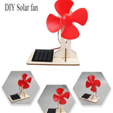 Solar fans, children's DIY handcrafted assembly models, 3D wooden jigsaw puzzles, educational science experiments