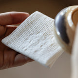 Thick Handmade Cotton Linen Tea Towel Double Sided Water Absorbent Tea Tablecloth Tea Set Mat Tea Tray Cup Coaster Pot Holder