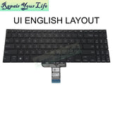 US UI Latin Backlight Keyboard For ASUS ExpertBook B1 B1500 B1500C P1450 P1450CBA BW450 PX555C B1500CEA 0KNX0-5622LA00 5123UI00