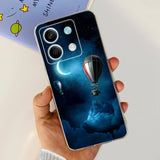 For Xiaomi Redmi Note 13 4G Case Cute Cat Butterfly Cover Soft Silicone Phone Case For Redmi Note 13 Pro Plus Note13 Full Bumper