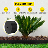 VEVOR Landscape Edging 10 inch Depth 60ft Total Length Recycled HDPE Coiled Terrace Board Flexible Bender Border for Landscaping
