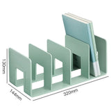 1Pcs Acrylic Desk Organizer 4 Compartment Bag Closet Shelf Divider Bookshelf Tabletop Colorful Four Frames Book Stand