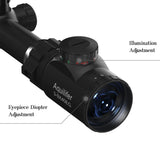 Aquilifer 3-9x40 Hunting Scope SFP ED Glass Red Green Illuminated Free Scope Rings for Hunting