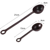 Multipurpose 10g Measuring Spoon Coffee/Black Plastic Coffee Scoop Hangable Non-slip Long Handle Sugar Scoop Milk Tea Shop