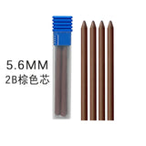 5.6mm Metal Automatic Pencil Lead Hand-drawn Writing Active Pencil Mechanical Drawing Pencil Refill 5.6 Colorful Pencil Leads