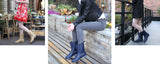 2025 New Women Rain Boots Fashion Non-Slip Women Boots Plaid Casual Rubber Shoes Comfor Wear-resistant Women's Waterproof Shoes