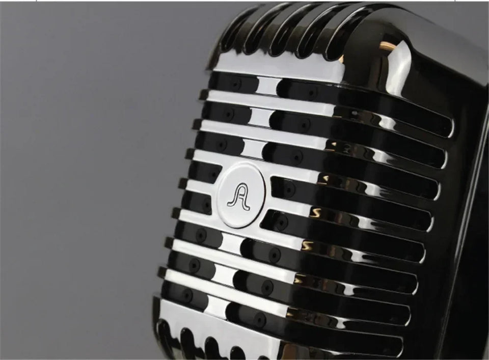 Durable Metal Microphone Shower Head Water Saving Efficient Flow Bathroom Faucet Replacement for Adults Gift