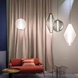 Nordic Minimalist Restaurant  LED Pendant Light  Modern Designer Glass Restaurant Small Pendant Light  Including Light Source