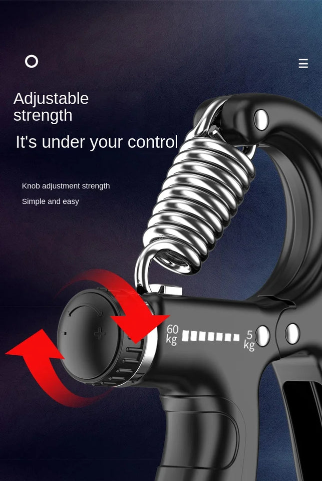Muscle Exercise Device Arm Strength Device Wrist Strength Device Adjustable Counting R-type Grip Strength Device
