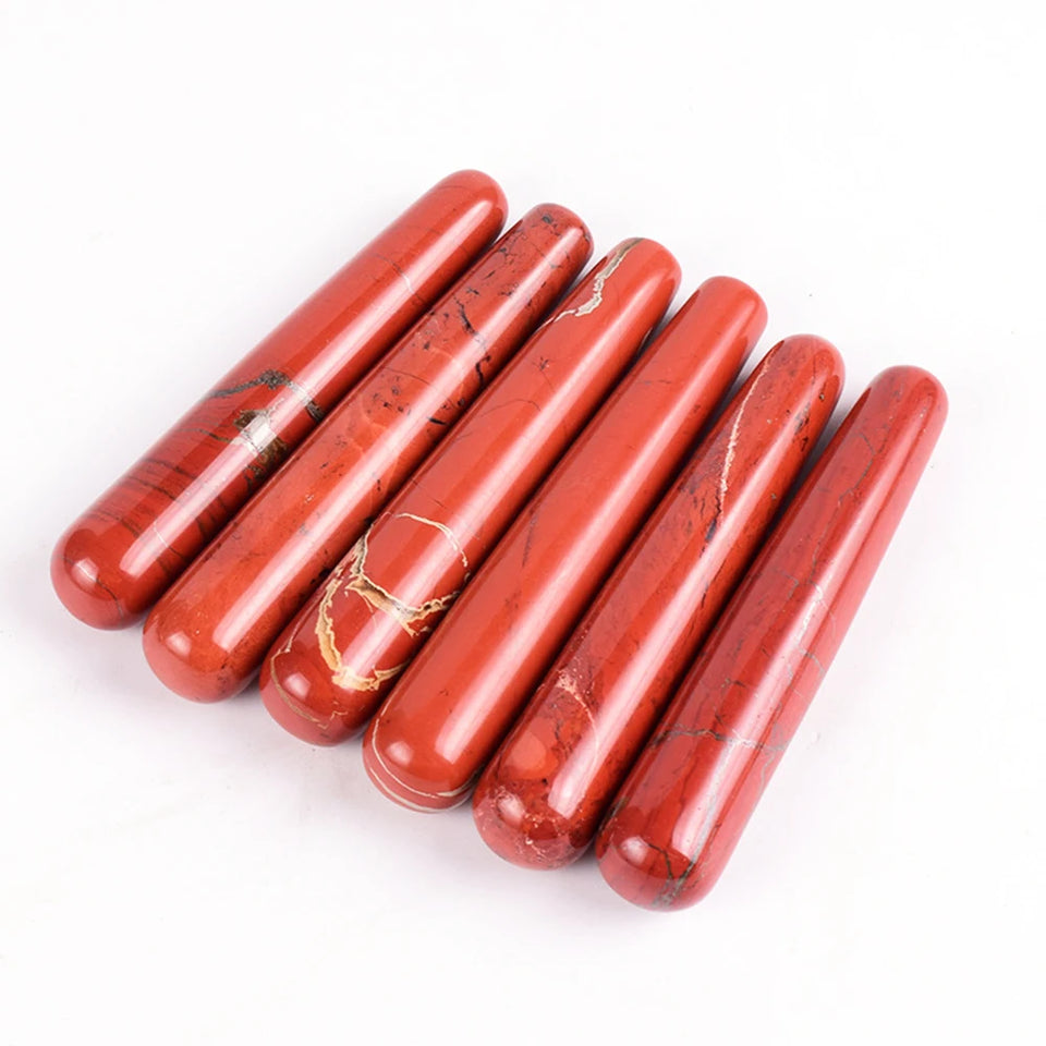 Natural Jade Rose Quartz Wand Facial Skin Care Tools Massage For Face Beauty Lifting Slimming Wholesale&DropShipping