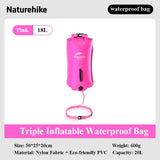 Naturehike  Inflatable Waterproof Bag Swimming Lifesaving Pressure Resistant Large Capacity Portable NH17S001-G
