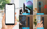 X3 Tuya Wifi 3D face recognition Electronic lock biometrics Fingerprint Lock Smart Door Lock Key Card NFC Camera Electronic Lock