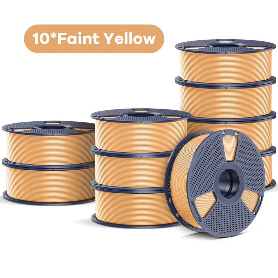 SUNLU Official Filament 10kg PETG filament 1.75mm 1kg/roll 10 Spool 3D Printer Filament PLA/PETG/Silk/ABS/TPU For Bambu Creality