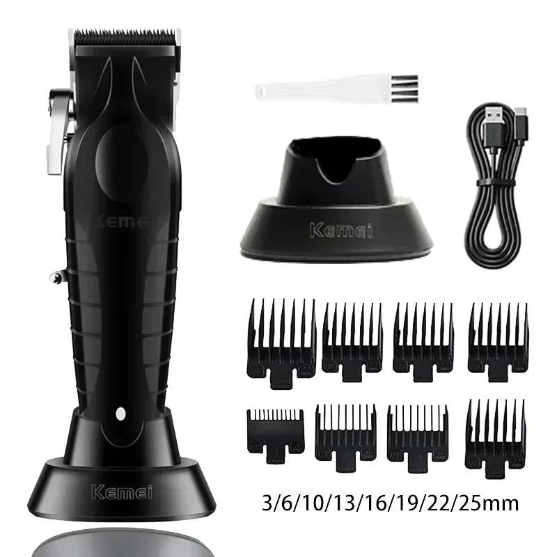 Kemei Electric Hair Clipper Kit Men's Hair Trimmer Machine Professional Hair Cutting Machine Clipper KM-2296 KM-2299 KM-1102