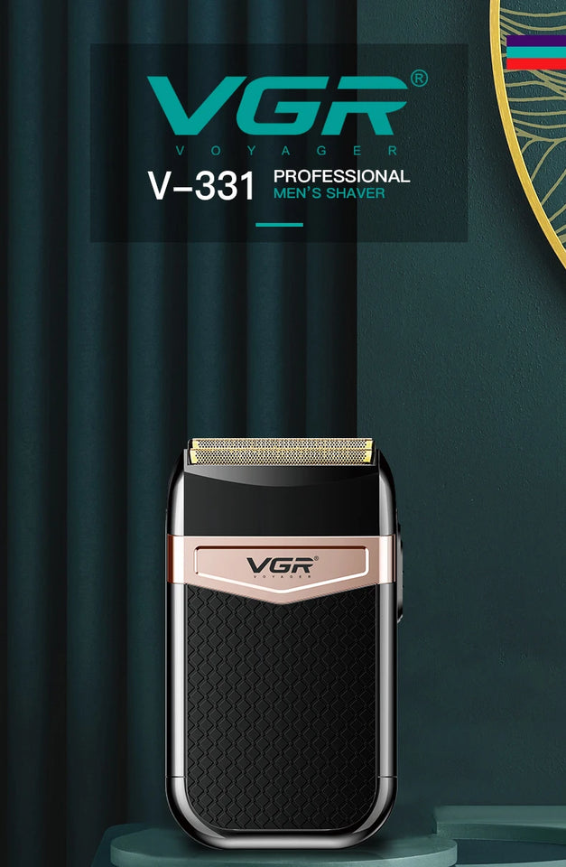 VGR Razor Electric Shaver Hair Trimmer Professional Beard Cutting Machine Foil Shaving Machine for Men V-331