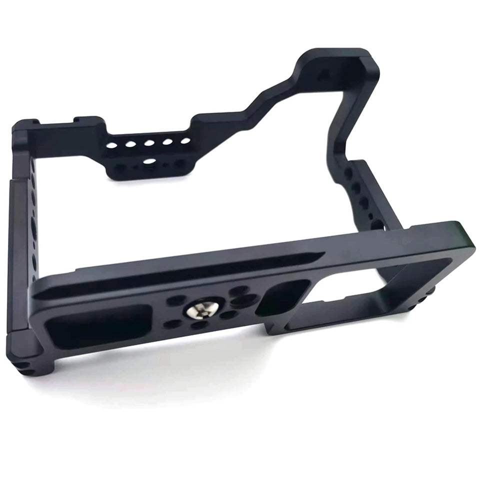 Topcine Camera Cage for Panasonic GH5 GH5S GH5II Camera Cage with Cold Shoe Mount Arri 3/8 Hole Arca Quick Release Rail