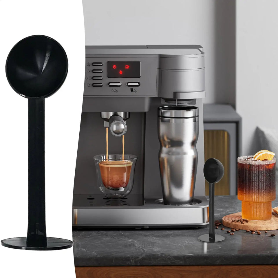 Coffee Scoop and Tamper Espresso Coffee Measuring Tamping Scoop Espresso Tools for attractive appearance Measuring and Tamping