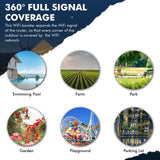 Wonlink 1200Mbps Outdoor Access Point 48V POE Wifi Router /Repeater 5G+2G Weatherproof Long Range Omnidirectional Antena Extend