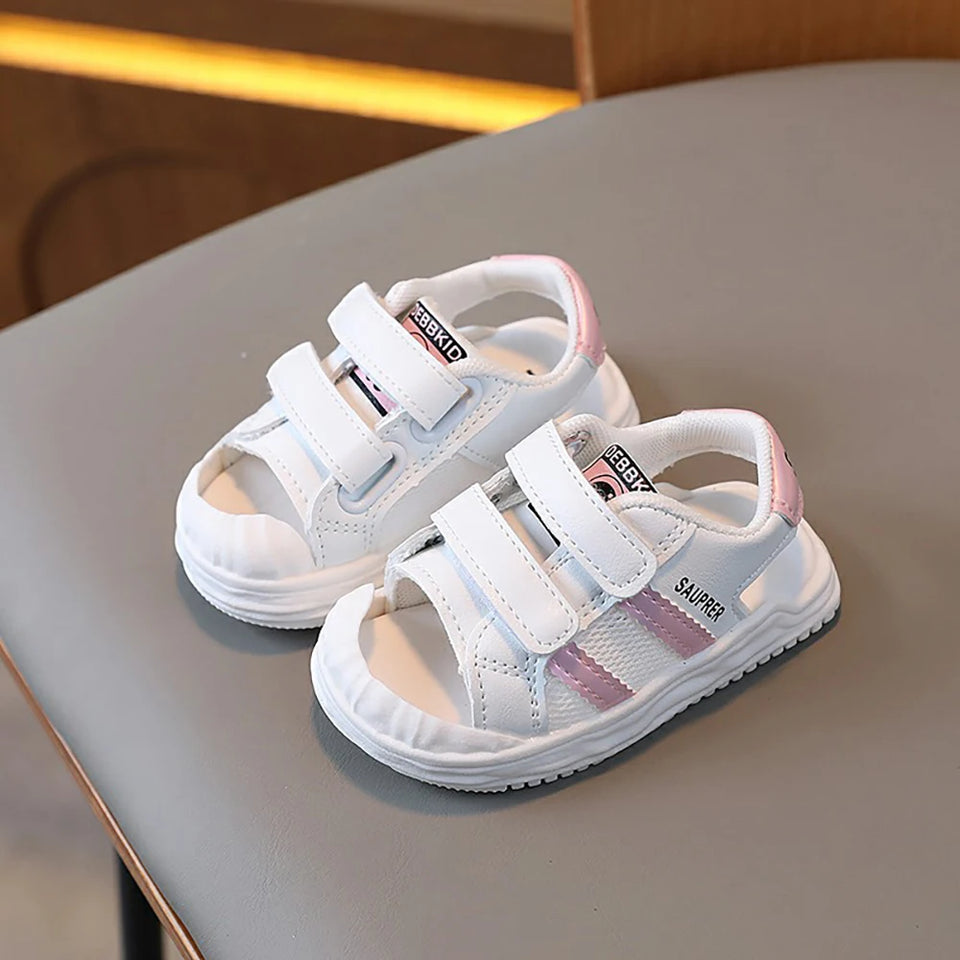 Summer Sandals For Girls Ergonomics Children Sandals For Baby Boys Soft-soled Beach Sandals For Kids Trend Fashion Sport Sandals