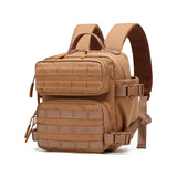 Mini Tactical Backpack for Women Camping Hiking Sports Gym Bag 9L Daily Travel Athlete Fitness Rucksack with Bottle Holder