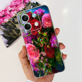 For Xiaomi Redmi Note 13 4G Case Cute Cat Butterfly Cover Soft Silicone Phone Case For Redmi Note 13 Pro Plus Note13 Full Bumper