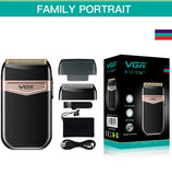 VGR Razor Electric Shaver Hair Trimmer Professional Beard Cutting Machine Foil Shaving Machine for Men V-331