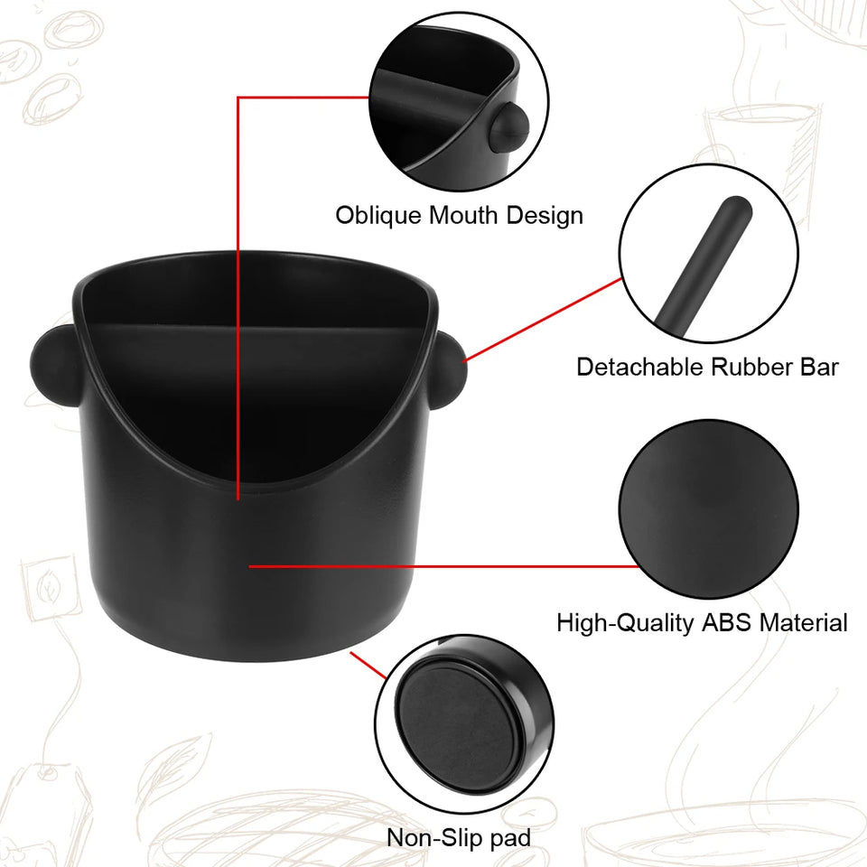 Espresso Grounds Container Household Coffee Tools Cafe Accessories Coffee Grind Knock Box