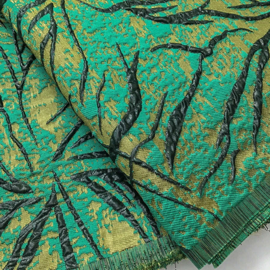 SJD LACE African French Tulle Brocade Lace Fabrics Damask Lace 2026 Latest Nigerian Gilding Jacquard for Women Party Dress 4318