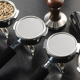 Coffee Filter Holder Stainless Steel Reusable Dripper Fine Mesh Cone Coffee Strainer Espresso Coffee Puck Screen Barista Tool