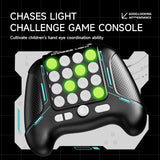 Chases Light Game Console Electronic Pop Light Up Quick Push Game Handle Toys for Children Adults Fidget Anti Stress Relief Toys