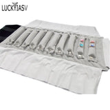 Women Luxury Jewelry Roll Storage Bag Lady Rings Earrings Necklace Organizer Portable Cloth Bags