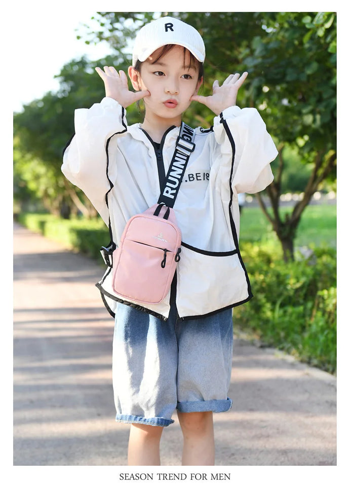 small chest bag women travel mobile phone bag outdoor Sports bag for men mini sling shoulder bag female messenger bag girl gift