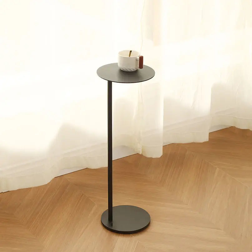 Nordic Style Side Table Scandinavian Coffee Small Round Sofa Living Room Accent Compact Furniture Apartments Minimalist Bedside