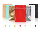 StoBag 50pcs 250g Coffee Beans Packaging Bag with Valve Aluminum Foil Heat Sealing for Powder Tea Nuts Storage Reusable Pouch