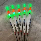 2pcs Night Fishing Electronic Float Large Buoyancy Buoy Led Luminous Cr425 Summer Luminous Fishing Gear Fishing Gear 2024 New