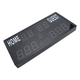 Electronic LED Scoreboard Multifunctional Countdown Match Time Display Electronic Scoreboard Remote Control for Competitions