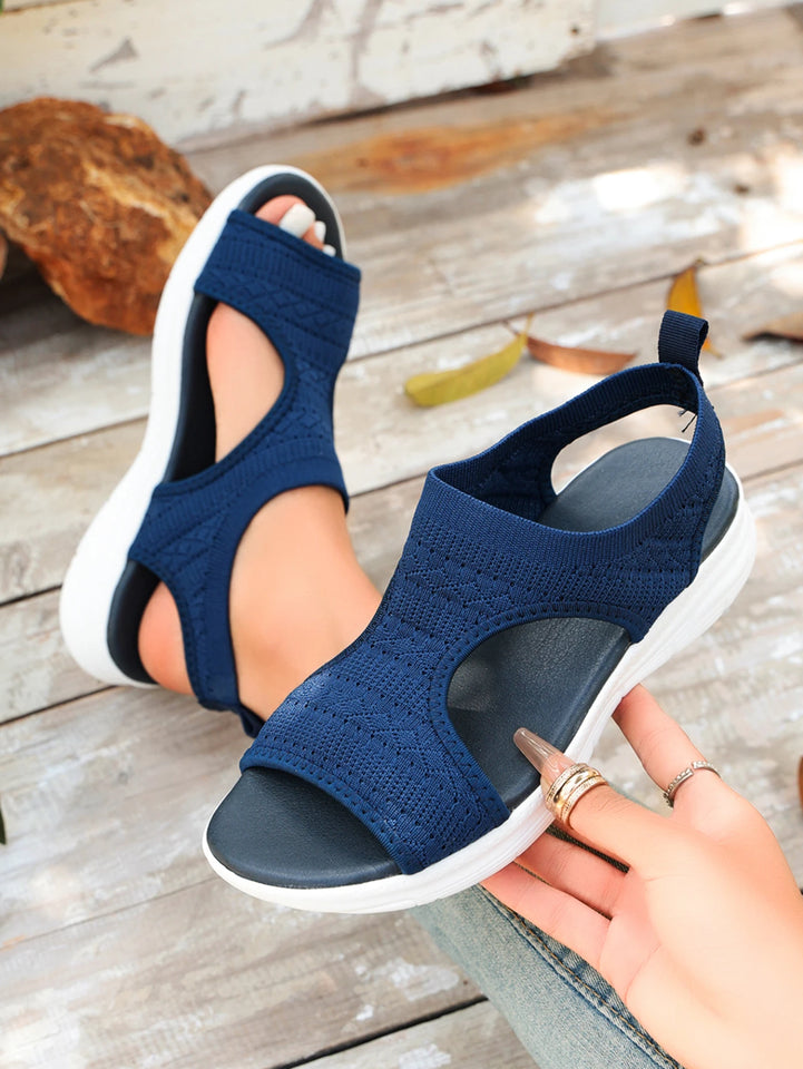 Summer Wedge Sandals for Women 2026 New Fashion Non Slip Beach Shoes Woman Lightweight Casual Platform Plus Size Sandals Women