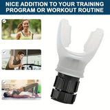 1pcs Breathing Exercise For Lungs Portable Breath Fitness Exerciser Device Endurance Workout With Adjustable Resistances